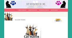 Desktop Screenshot of cathavenrescueinc.com
